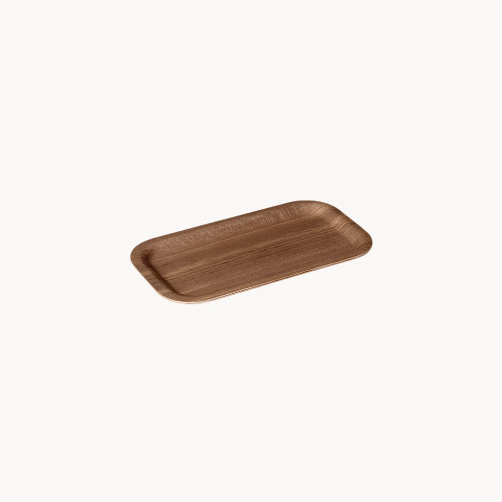 Photo of NONSLIP tray 220x120mm / 9x5in ( teak ) [ KINTO USA ] [ ]