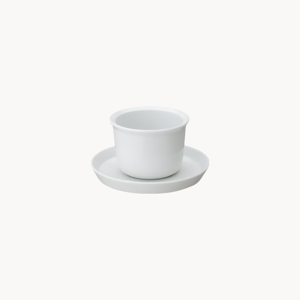 Photo of LEAVES TO TEA Cup & Saucer 160ml ( White ) [ KINTO ] [ Tea Equipment ]
