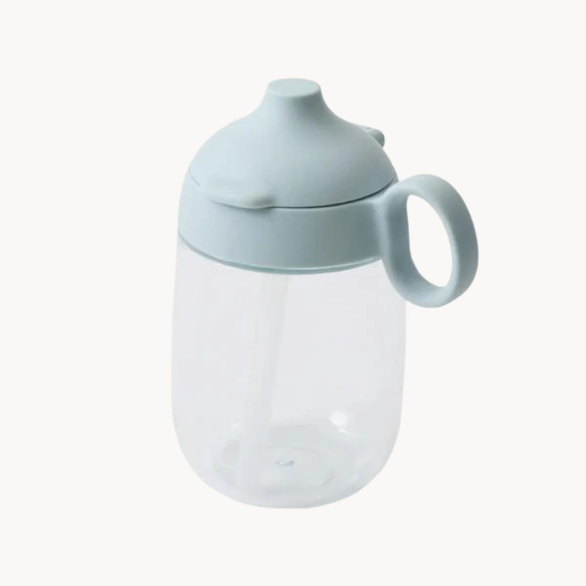 Photo of BONBO Straw Mug 260ml ( Blue Grey ) [ KINTO ] [ Reusable Cup ]