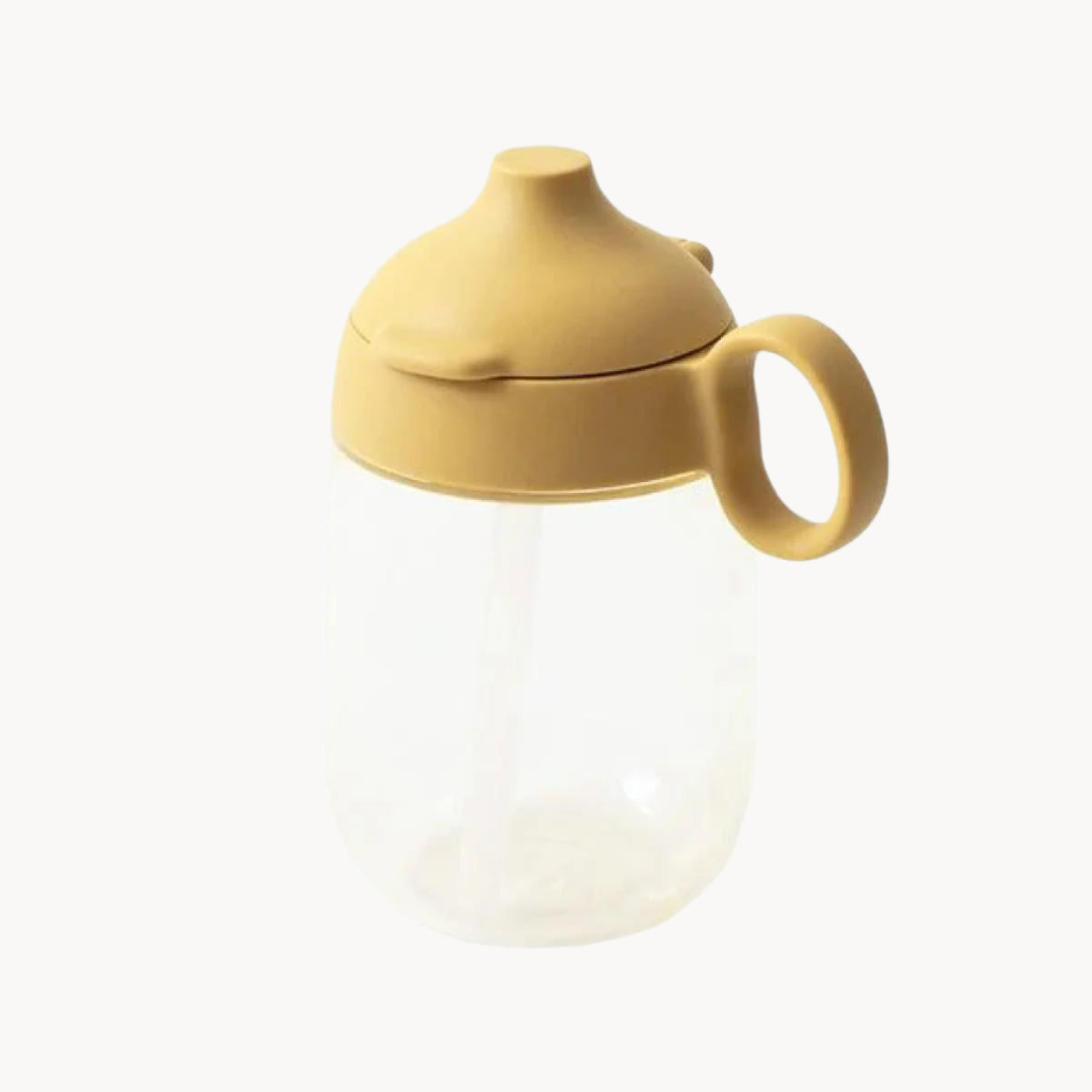 Photo of BONBO Straw Mug 260ml ( Yellow ) [ KINTO ] [ Reusable Cup ]