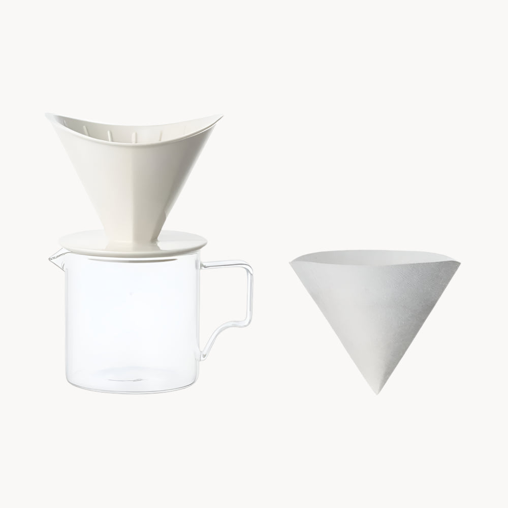 Photo of OCT brewer jug set 2cups ( white ) [ KINTO USA ] [ ]
