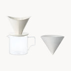 Photo of OCT brewer jug set 2cups ( white ) [ KINTO USA ] [ ]